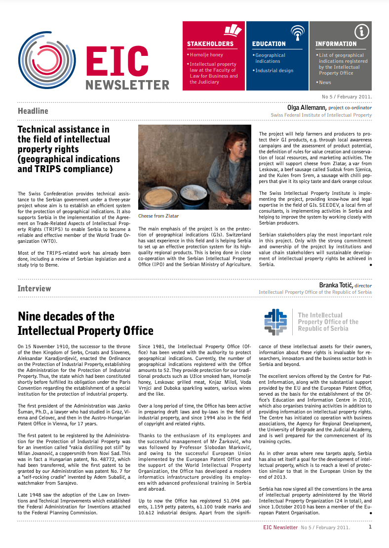 No 5 / February 2011