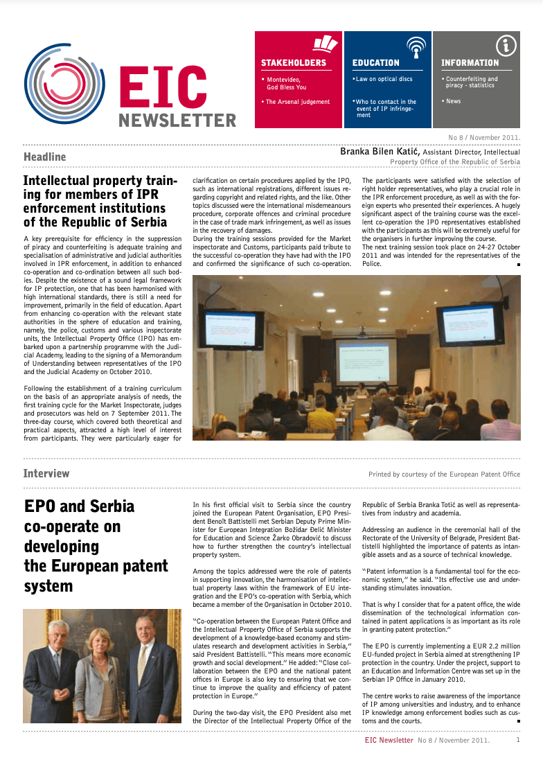 No 8 / November 2011